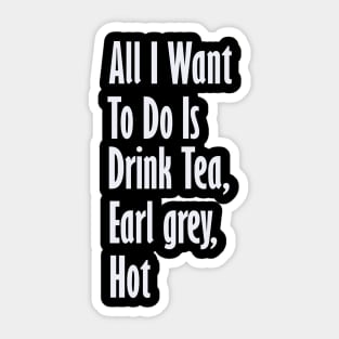 Earl Grey Sticker